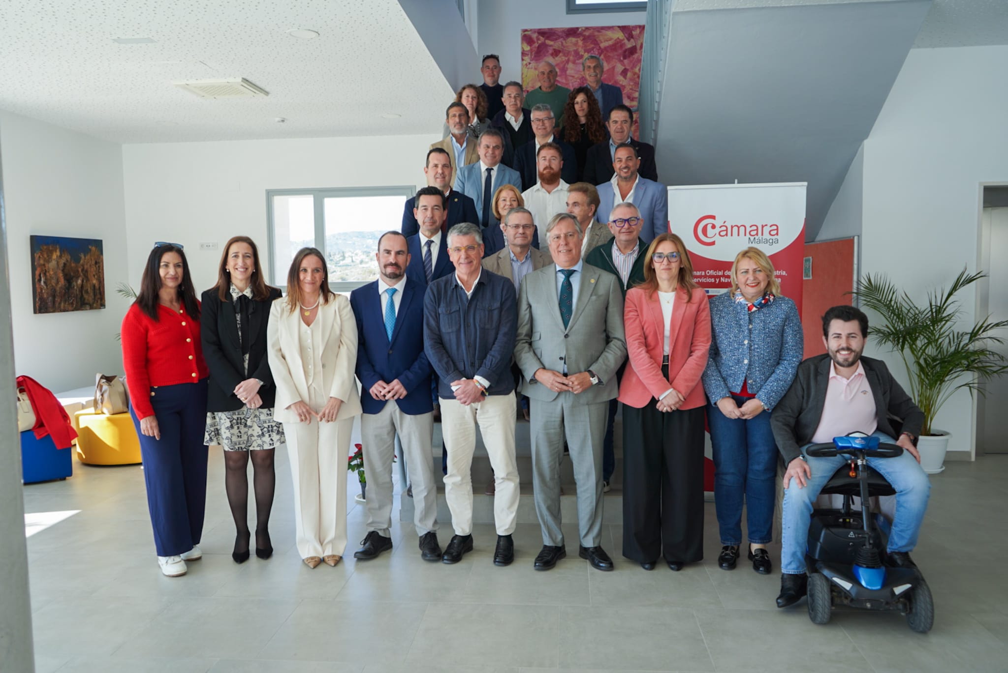 Reunión del Comité Ejecutivo de la Cámara de Comercio de Málaga con el alcalde de Nerja y empresarios de la comarca Axarquía - Costa del Sol Reunión del Comité Ejecutivo de la Cámara de Comercio de Málaga con el alcalde de Nerja y empresarios de la comarca Axarquía - Costa del Sol