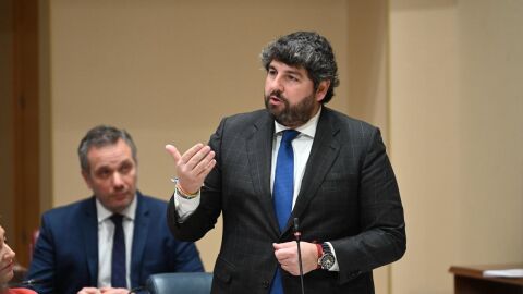 El presidente de Murcia, Fernando López Miras El presidente de Murcia, Fernando López Miras