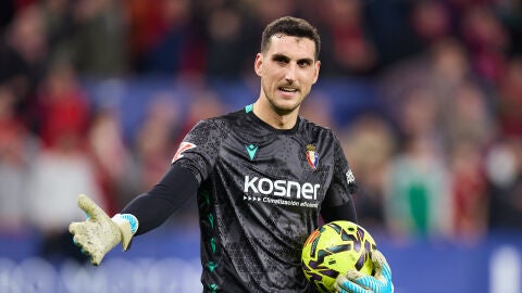 Sergio Herrera durante el partido de este s&aacute;bado contra el Real Madrid 