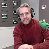 El escrito Máximo Huerta en el estudio de Onda Cero El escrito Máximo Huerta en el estudio de Onda Cero