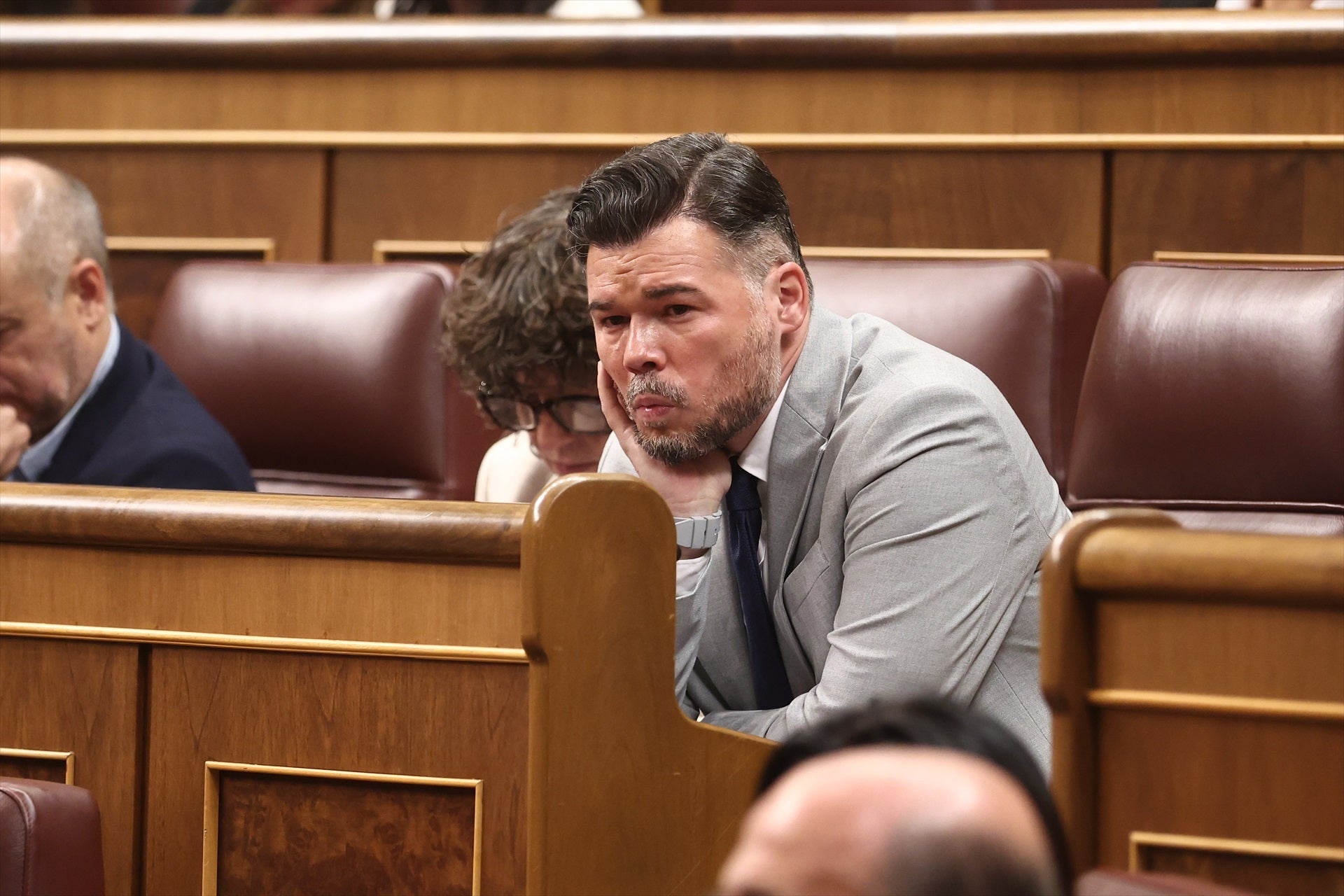 El portavoz de ERC en el Congreso, Gabriel Rufián El portavoz de ERC en el Congreso, Gabriel Rufián