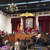 Pleno municipal del Ayuntamiento de Elche.