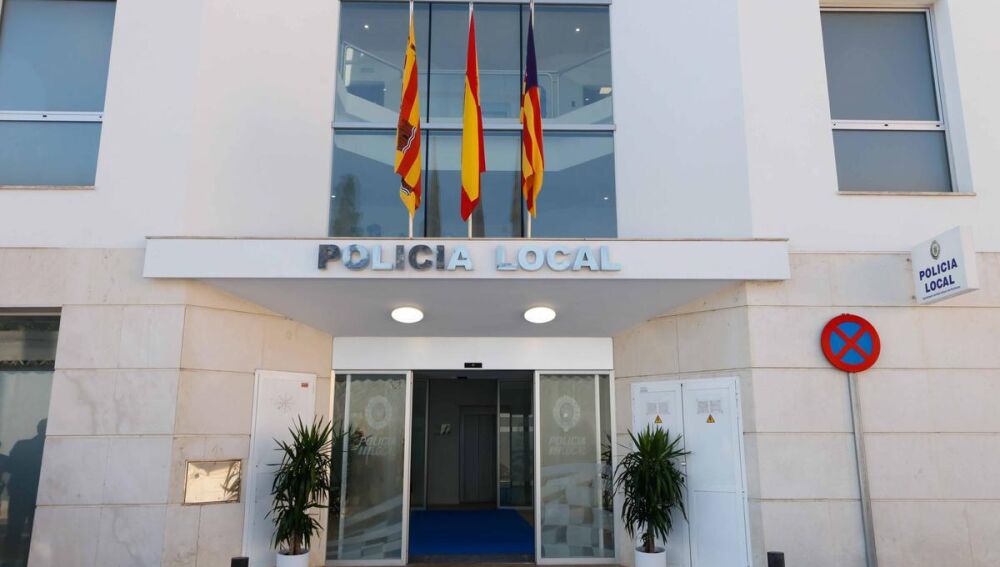 Imagen de las dependencias actuales de la Policía Local de Sant Antoni