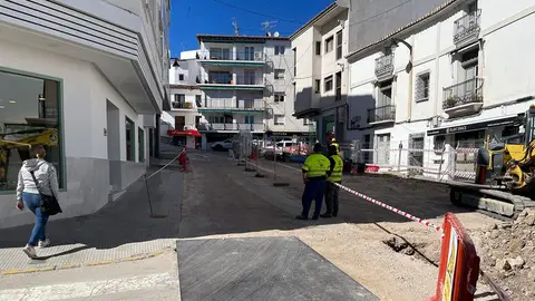 Avanzan las obras del Pont de Montcau en Altea Avanzan las obras del Pont de Montcau en Altea