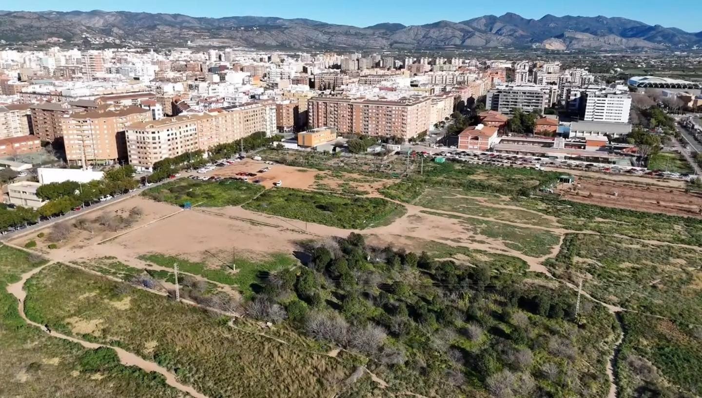Castellón da luz verde definitiva a los terrenos del futuro Censal Parc, el mayor parque urbano de la ciudad Castellón da luz verde definitiva a los terrenos del futuro Censal Parc, el mayor parque urbano de la ciudad