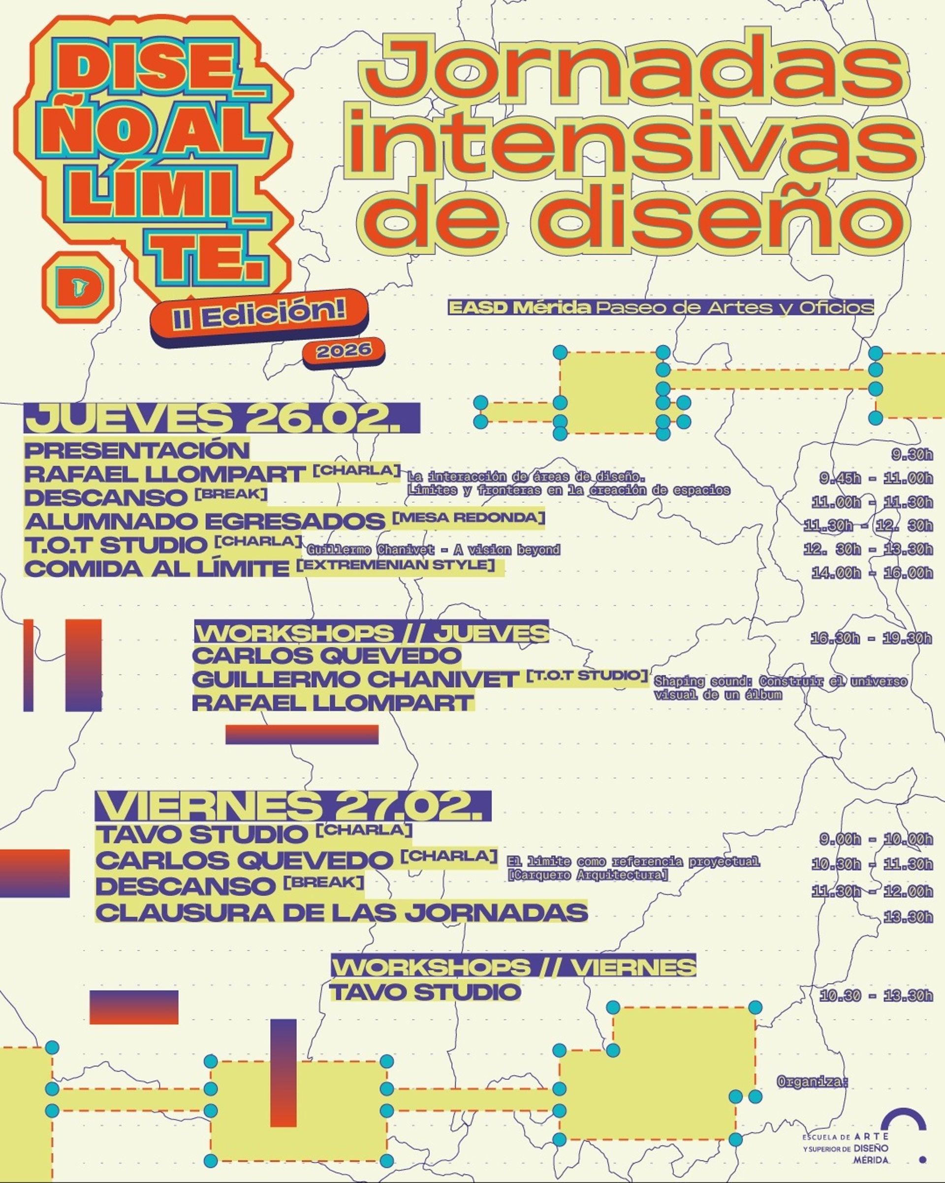 'Diseño al límite', las jornadas que llegan a Mérida para conocer lo más destacado del diseño gráfico y diseño de interiores 'Diseño al límite', las jornadas que llegan a Mérida para conocer lo más destacado del diseño gráfico y diseño de interiores