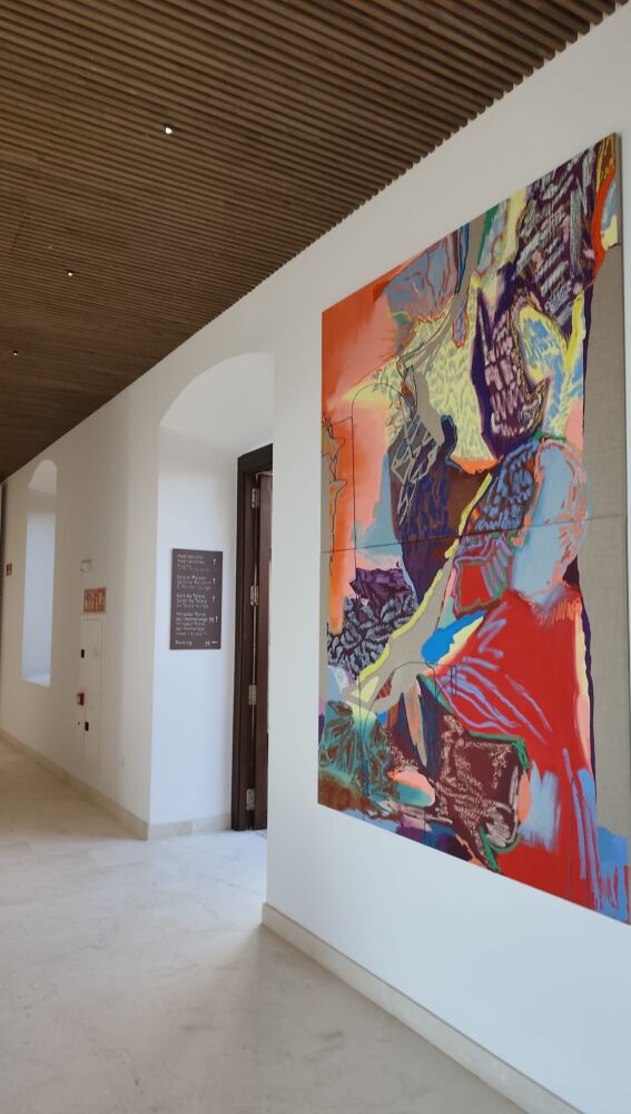 Imagen del interior del Parador de Ibiza