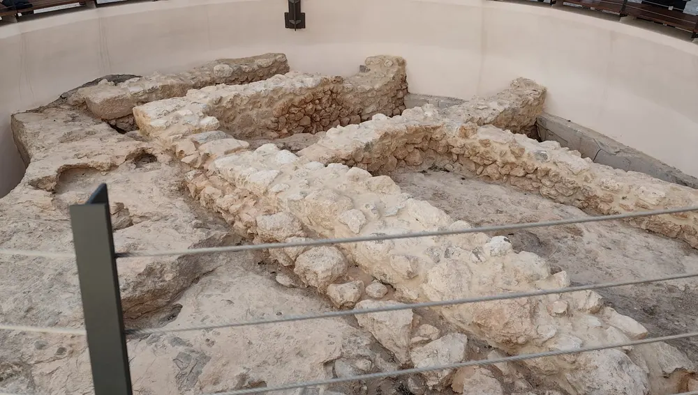 Parte del espacio museístico del Parador de Ibiza Parte del espacio museístico del Parador de Ibiza