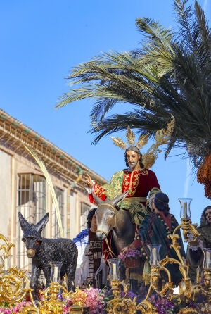 Nuestro Padre Jes&uacute;s entrando en Jerusal&eacute;n, de la cofrad&iacute;a de Pollinica