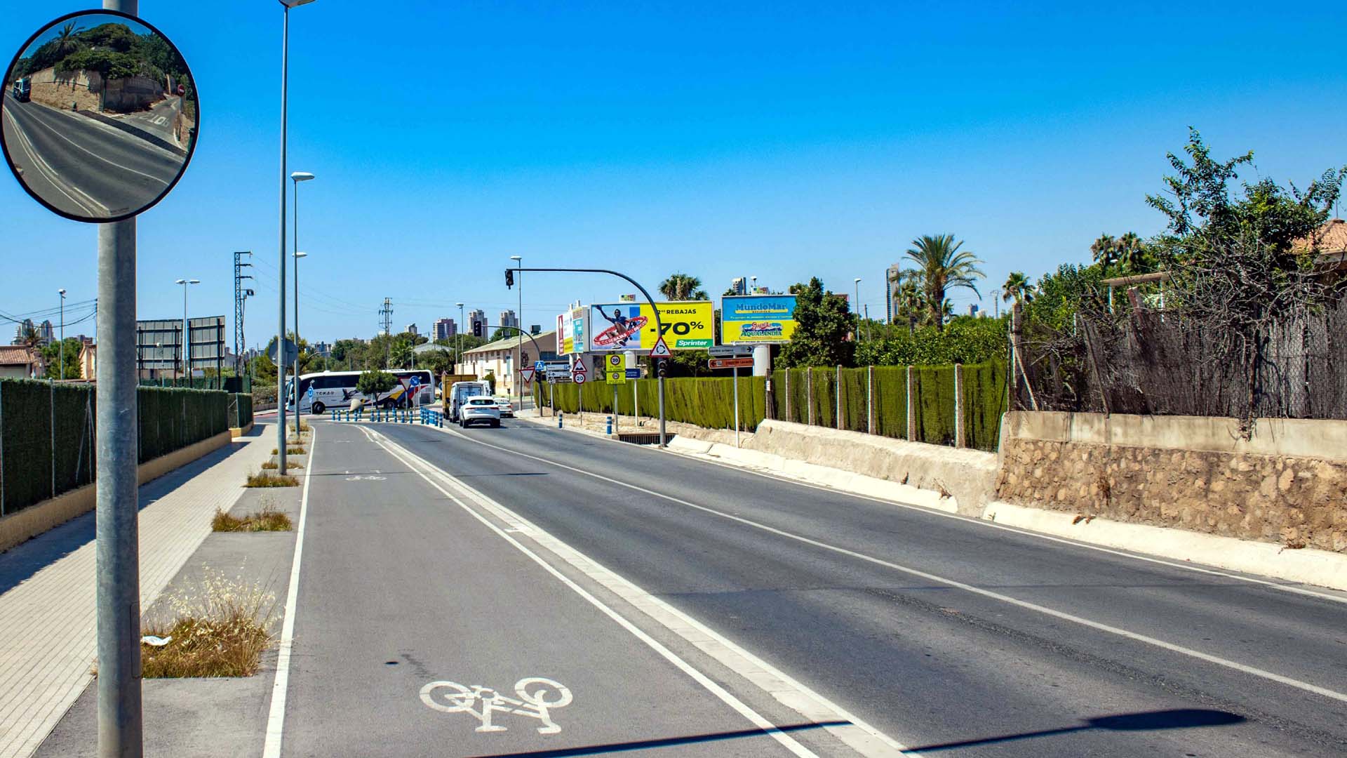 Benidorm destina cerca de medio millón de euros para mejorar la seguridad vial y la movilidad en la avenida de l'Albir Benidorm destina cerca de medio millón de euros para mejorar la seguridad vial y la movilidad en la avenida de l'Albir