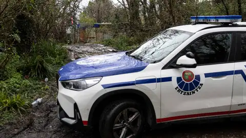 Imagen de archivo de un coche de la Ertzaintza. Imagen de archivo de un coche de la Ertzaintza.