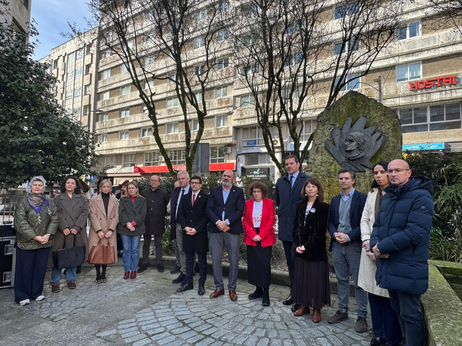 Santiago de Compostela celebra el día de Rosalía en el 189 aniversario de su nacimiento Santiago de Compostela celebra el día de Rosalía en el 189 aniversario de su nacimiento