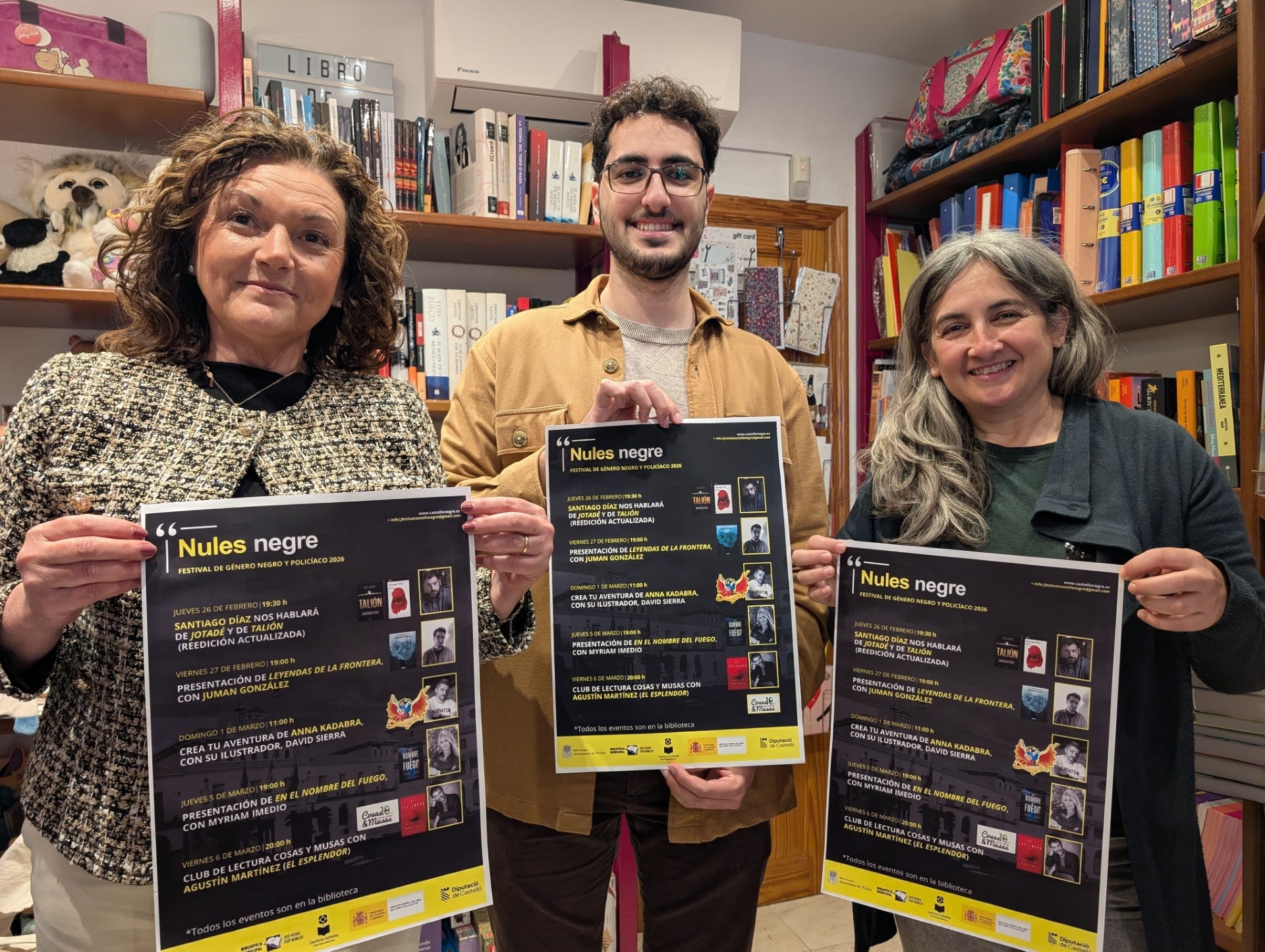 Nules inaugura el jueves una nueva edición de Nules Negre con la participación por primera vez de un autor local Nules inaugura el jueves una nueva edición de Nules Negre con la participación por primera vez de un autor local