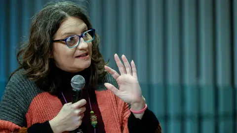 La exvicepresidenta del Gobierno valenciano Mónica Oltra, en una imagen de archivo. La exvicepresidenta del Gobierno valenciano Mónica Oltra, en una imagen de archivo.