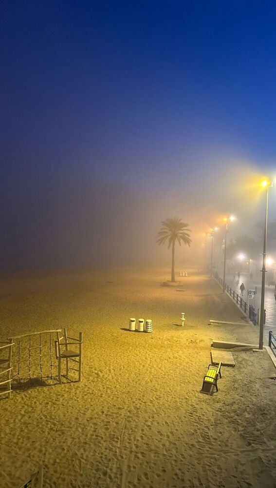 La playa de El Postiguet 