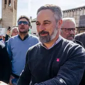 El líder de VOX, Santiago Abascal, en un acto electoral en Castilla- León El líder de VOX, Santiago Abascal, en un acto electoral en Castilla- León