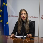 Andrea Toro, durante la presentación Andrea Toro, durante la presentación