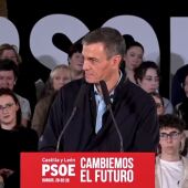 Sánchez arranca campaña en Castilla y León con la promesa de blindar el derecho al aborto: "Los derechos de las mujeres se respetan sí o sí"
