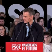 Sánchez arranca campaña en Castilla y León con la promesa de blindar el derecho al aborto: "Los derechos de las mujeres se respetan sí o sí" Sánchez arranca campaña en Castilla y León con la promesa de blindar el derecho al aborto: "Los derechos de las mujeres se respetan sí o sí"