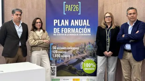El II Plan de Formación Anual del Clúster de la Energía de Extremadura contempla 56 acciones formativas en 126 cursos El II Plan de Formación Anual del Clúster de la Energía de Extremadura contempla 56 acciones formativas en 126 cursos