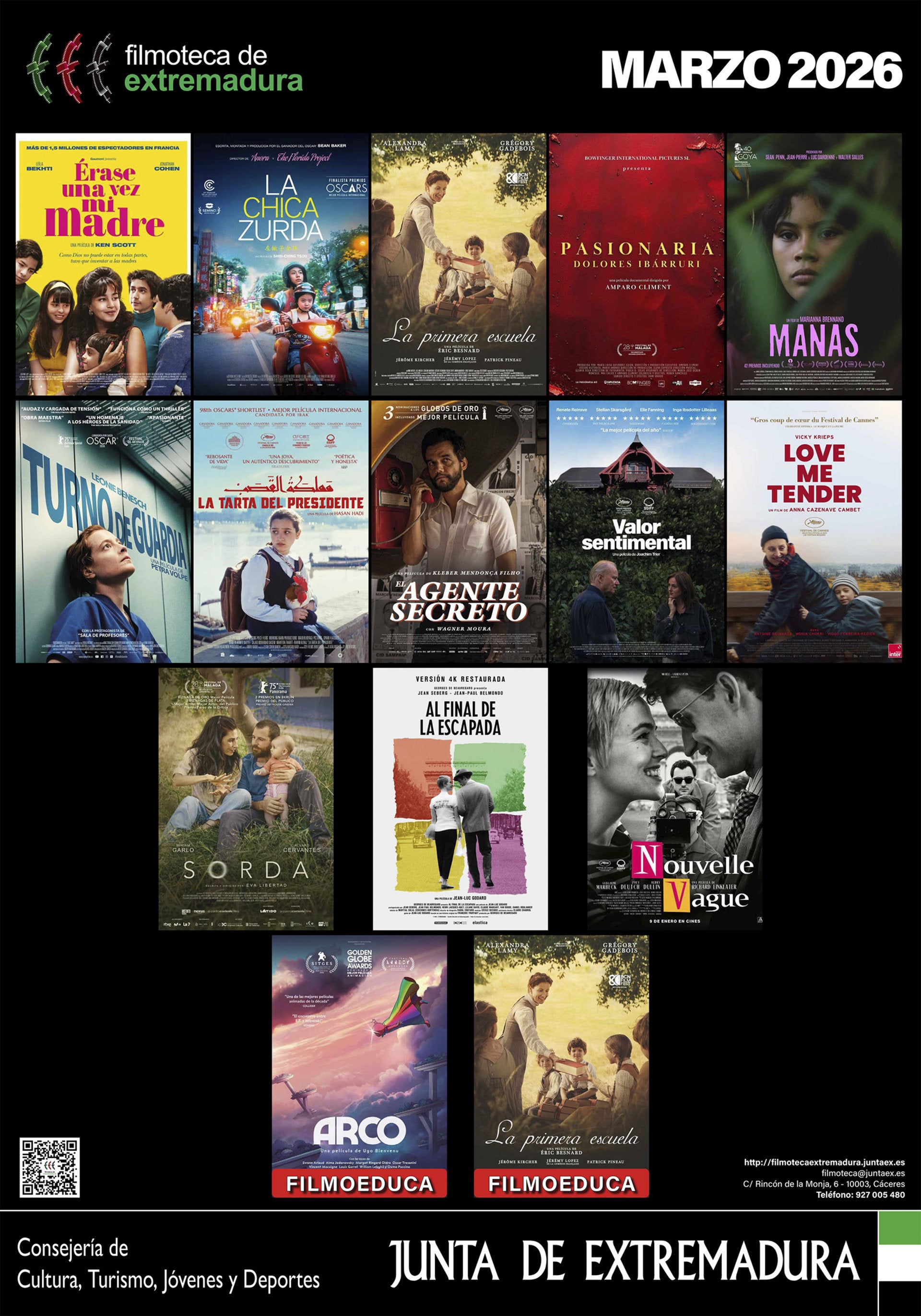 La Filmoteca de Extremadura programa para el mes de marzo seis ciclos y catorce películas centradas en la mujer La Filmoteca de Extremadura programa para el mes de marzo seis ciclos y catorce películas centradas en la mujer