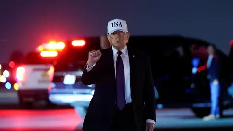 El presidente de EEUU, Donald Trump El presidente de EEUU, Donald Trump