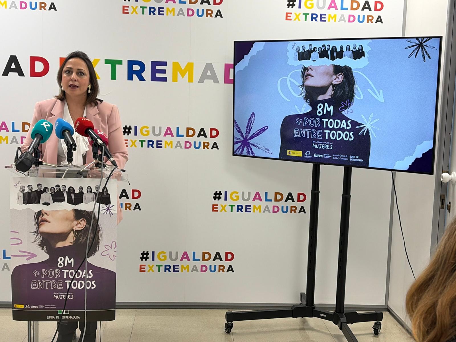 'Por todas, entre todos': la campaña por el 8M de la Junta llama a la implicación de mujeres y hombres para lograr la plena igualdad 'Por todas, entre todos': la campaña por el 8M de la Junta llama a la implicación de mujeres y hombres para lograr la plena igualdad
