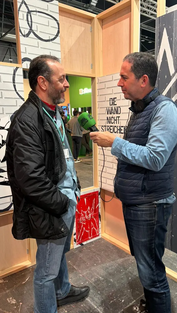 El gestor cultural de Diputación, Marcos Gualda, durante su entrevista en Más de Uno Huelva. El gestor cultural de Diputación, Marcos Gualda, durante su entrevista en Más de Uno Huelva.