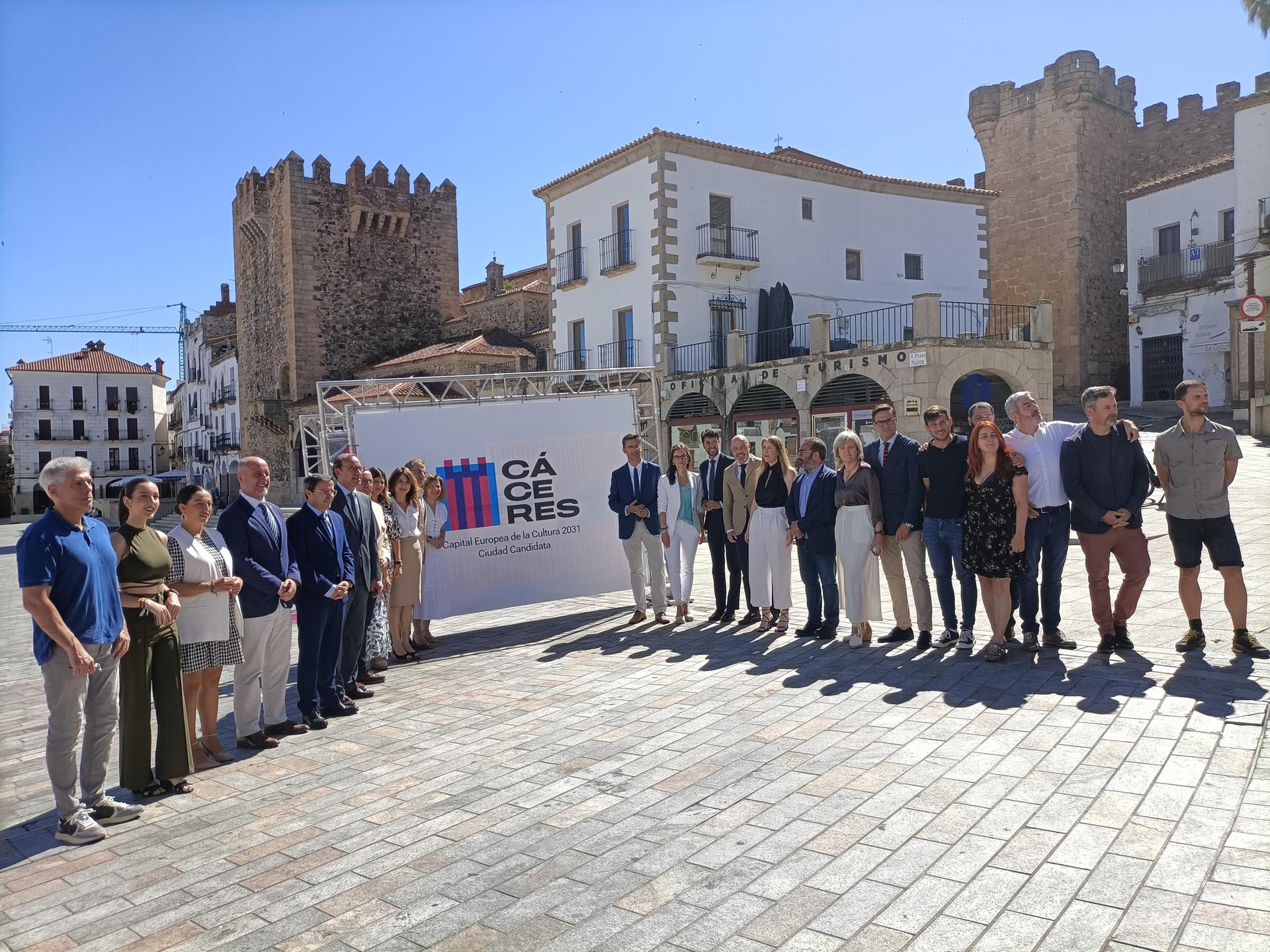 Cáceres defiende este lunes ante el ministerio su proyecto para ser Capital Europea de la Cultura en 2031 Cáceres defiende este lunes ante el ministerio su proyecto para ser Capital Europea de la Cultura en 2031