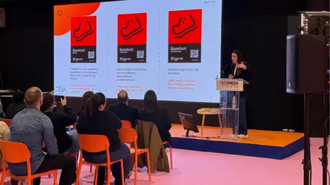 Inescop presenta un sello técnico para validar el calzado barefoot Inescop presenta un sello técnico para validar el calzado barefoot