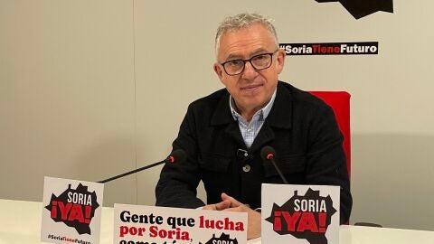 &Aacute;ngel Ce&ntilde;a durante la rueda de prensa.