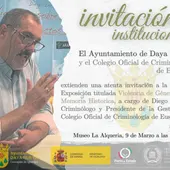 El criminólogo Diego Leonet ofrece este lunes en Daya Nueva la charla 'Violencia de género en la Memoria Histórica' El criminólogo Diego Leonet ofrece este lunes en Daya Nueva la charla 'Violencia de género en la Memoria Histórica'