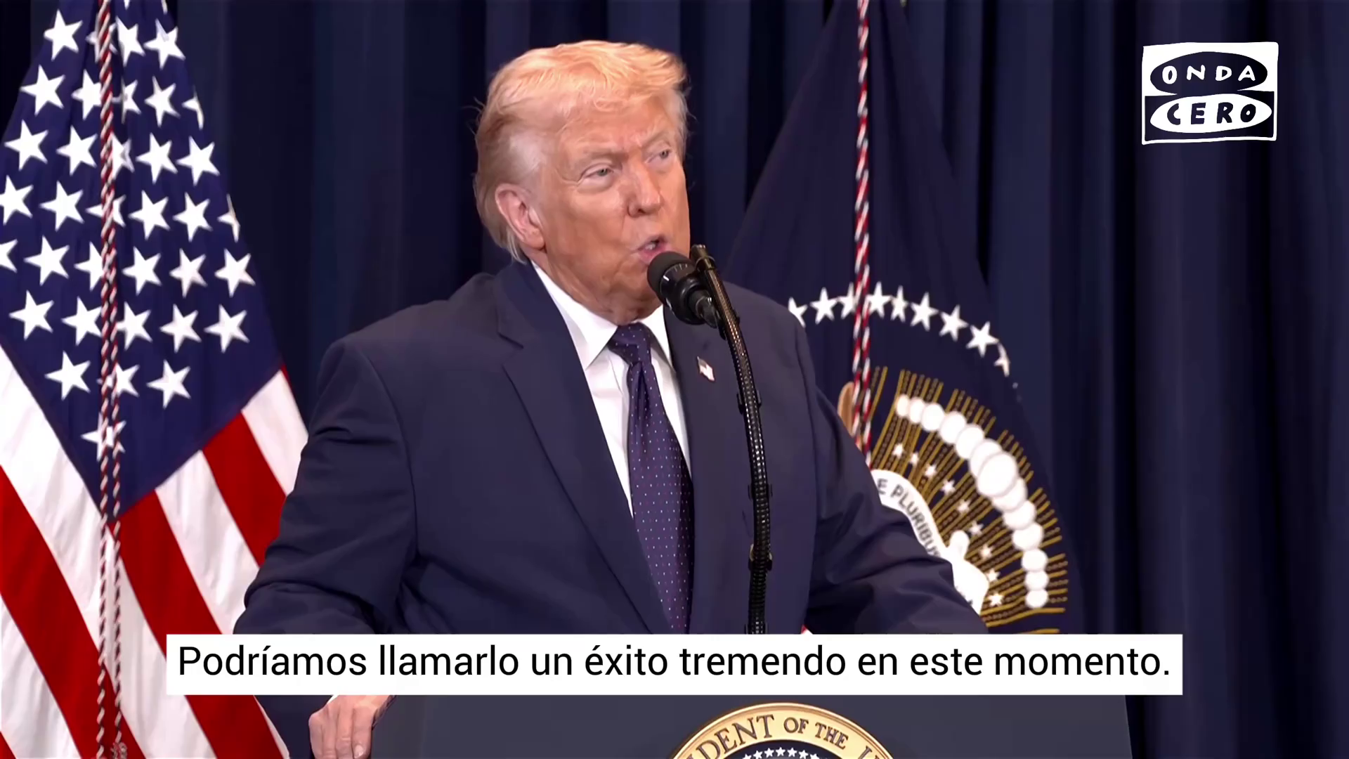 Trump: del podría "dejarlo aquí" a "golpear 20 veces más fuerte" Trump: del podría "dejarlo aquí" a "golpear 20 veces más fuerte"