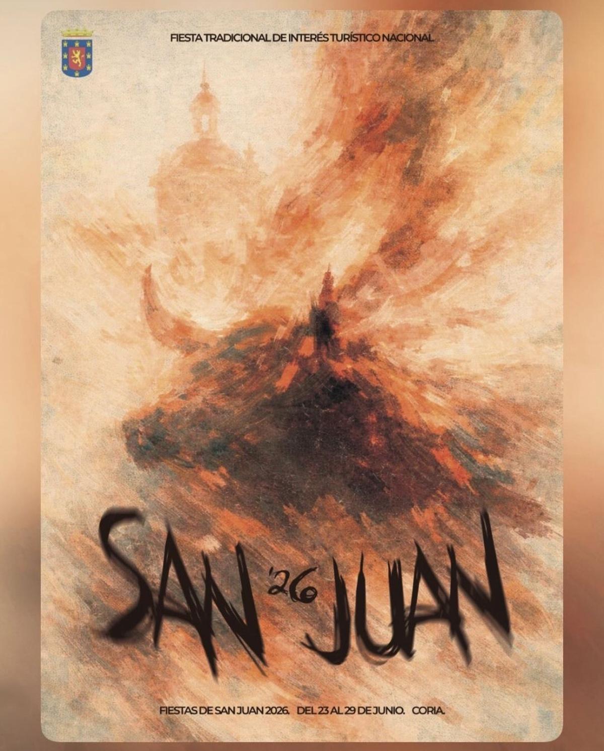 Un cartel inspirado en el fuego y las tradiciones anunciará las Fiestas de San Juan de Coria 2026 Un cartel inspirado en el fuego y las tradiciones anunciará las Fiestas de San Juan de Coria 2026