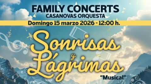 Vive una historia inolvidable este domingo con 'Sonrisas y lágrimas', el segundo 'Family Concert' de la Casanovas Orquesta en Torrevieja Vive una historia inolvidable este domingo con 'Sonrisas y lágrimas', el segundo 'Family Concert' de la Casanovas Orquesta en Torrevieja
