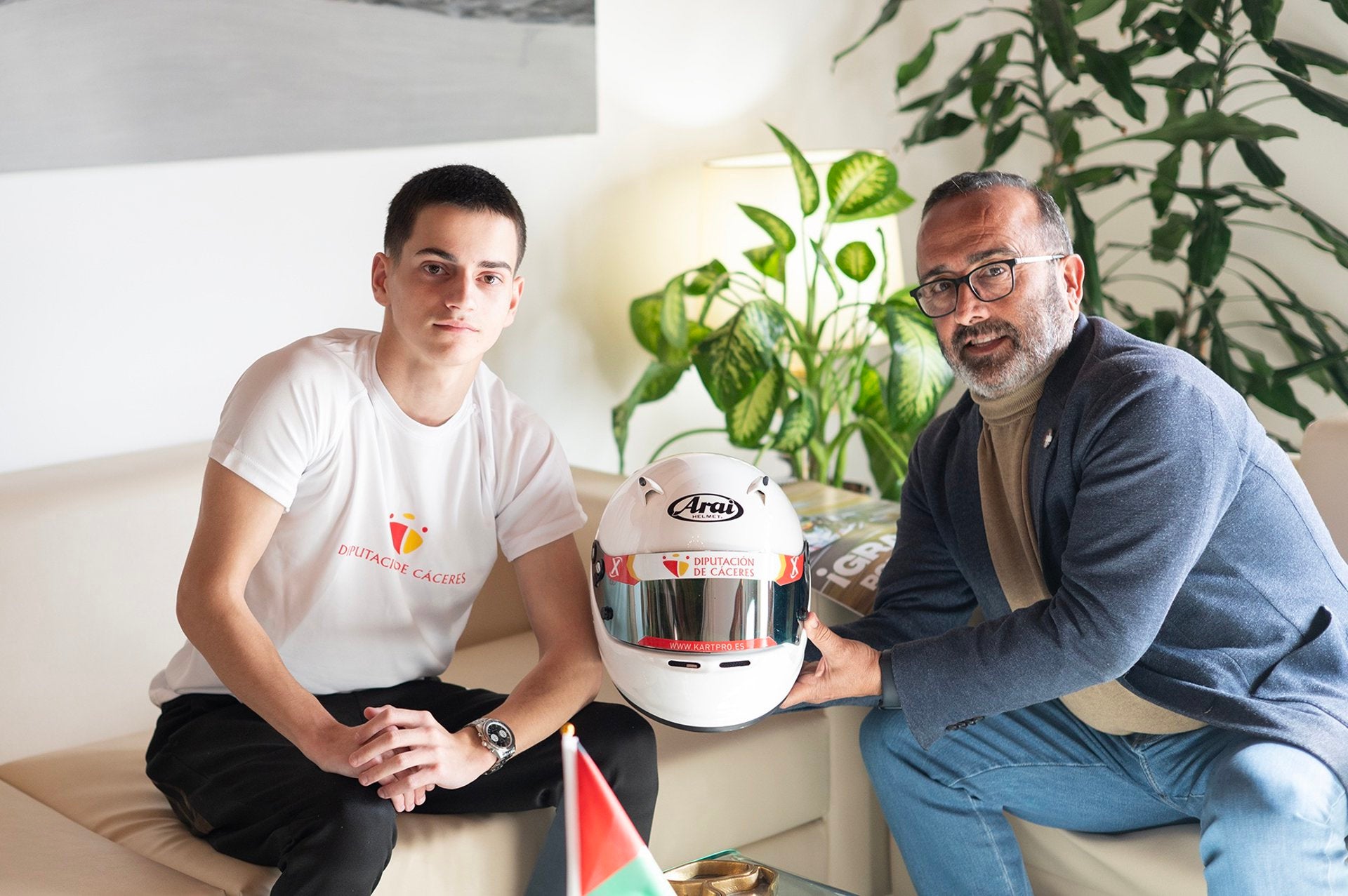 La Diputación de Cáceres revalida su colaboración con el piloto de karting cacereño Rubén Muñoz La Diputación de Cáceres revalida su colaboración con el piloto de karting cacereño Rubén Muñoz