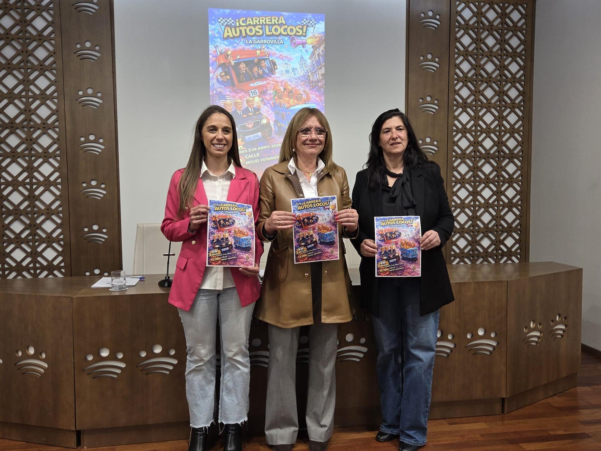 La Garrovilla espera superar los 16 vehículos en la nueva edición de la Carrera de los 'Autos Locos' el 3 de abril La Garrovilla espera superar los 16 vehículos en la nueva edición de la Carrera de los 'Autos Locos' el 3 de abril