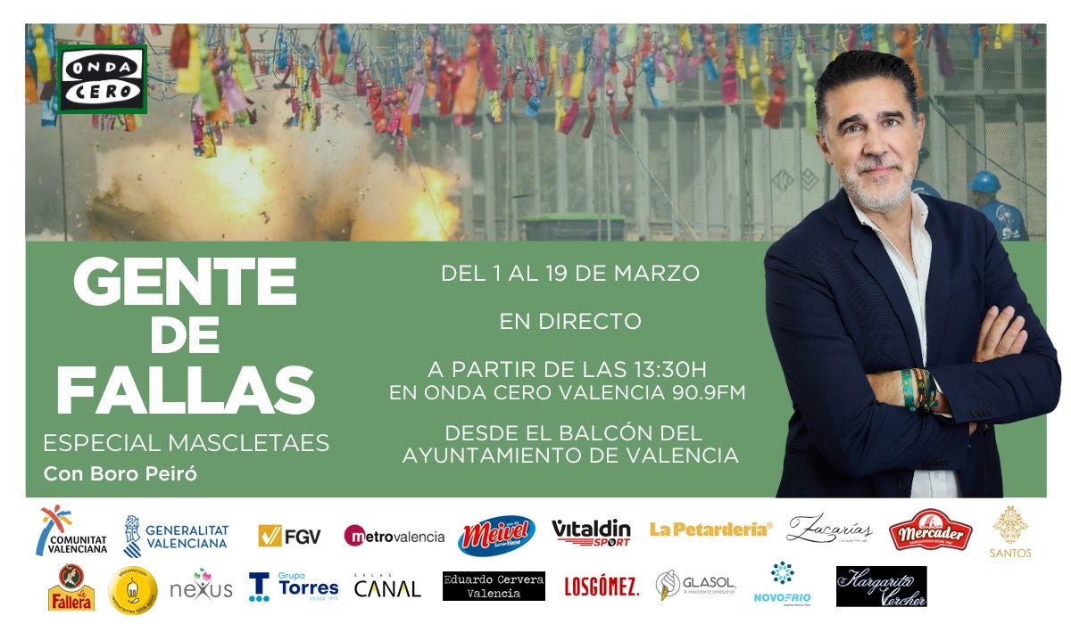 Gente de Fallas desde la Mascletà 15/03/2026 Gente de Fallas desde la Mascletà 15/03/2026