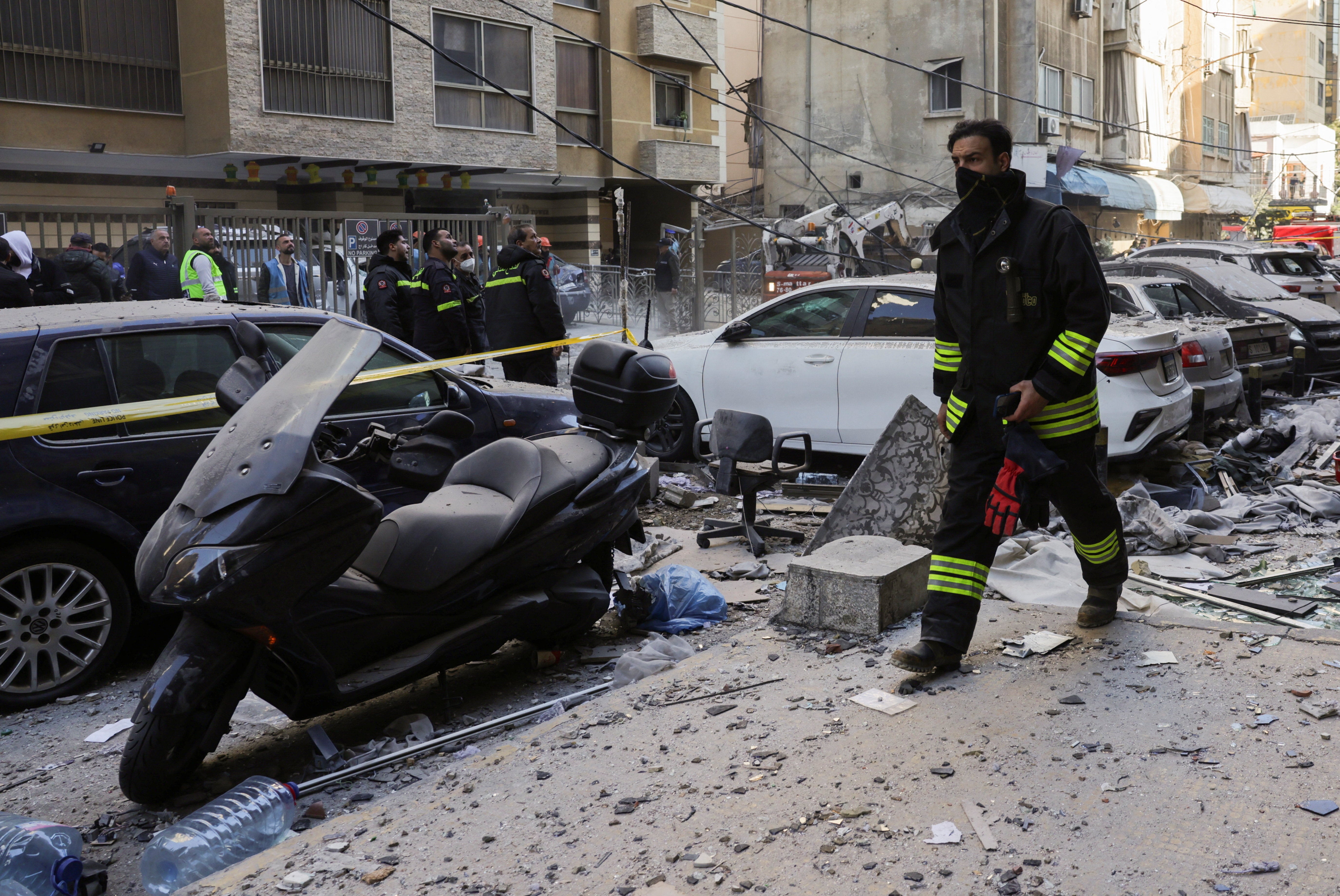 Consecuencias de un ataque israelí en el centro de Beirut (11 de marzo de 2026) Consecuencias de un ataque israelí en el centro de Beirut (11 de marzo de 2026)