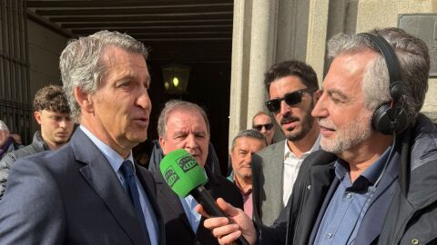 Alberto Néñez Feijóo con Carlos Alsina