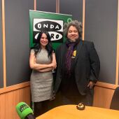 Gerardo Estrada junto a Luz Sigüenza