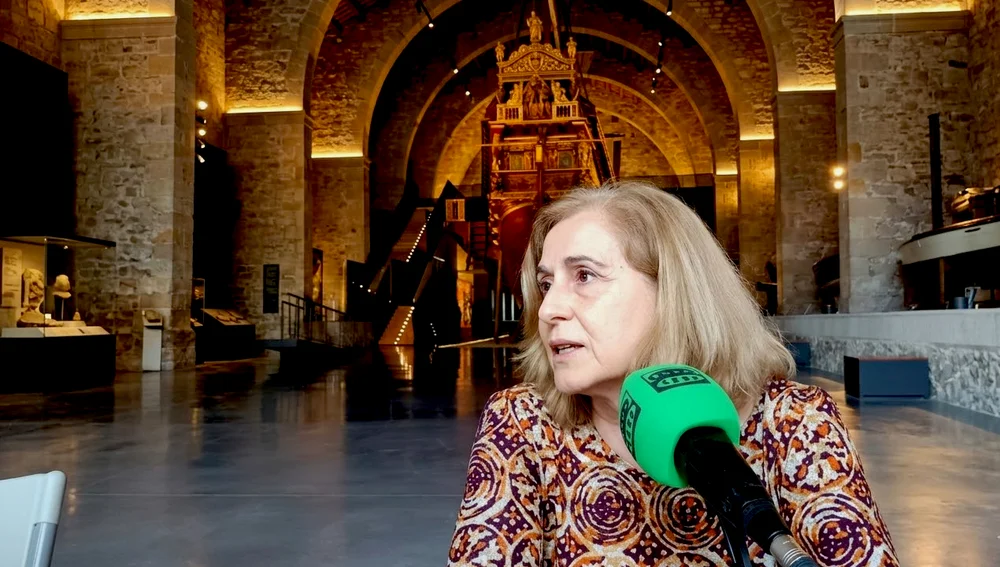 Inma González, conservadora de l’Àrea de Gestió de Col·leccions i Recerca del Museu Inma González, conservadora de l’Àrea de Gestió de Col·leccions i Recerca del Museu