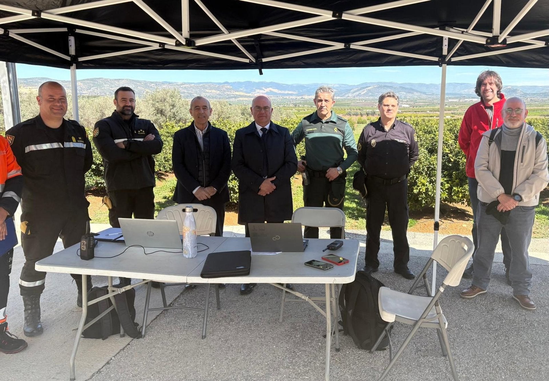 Emergencias verifica con un simulacro el Plan de Emergencias de la Presa de Buseo Emergencias verifica con un simulacro el Plan de Emergencias de la Presa de Buseo