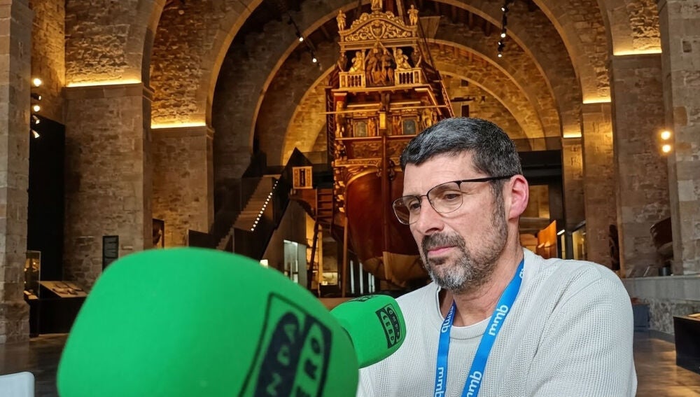 Miquel López, responsable de l'àrea d'educació i activitats del Museu Marítim de Barcelona