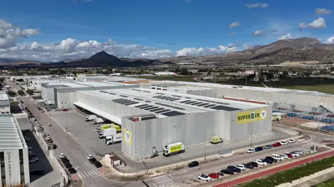 Plataforma logística de Hiperber en Novelda. Plataforma logística de Hiperber en Novelda.