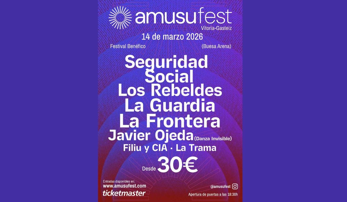 Amusufest: el evento solidario que este año revive los 80 Amusufest: el evento solidario que este año revive los 80