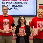 Los responsables de CC.OO. aseguran ser el el profesorado peor tratado de España Los responsables de CC.OO. aseguran ser el el profesorado peor tratado de España