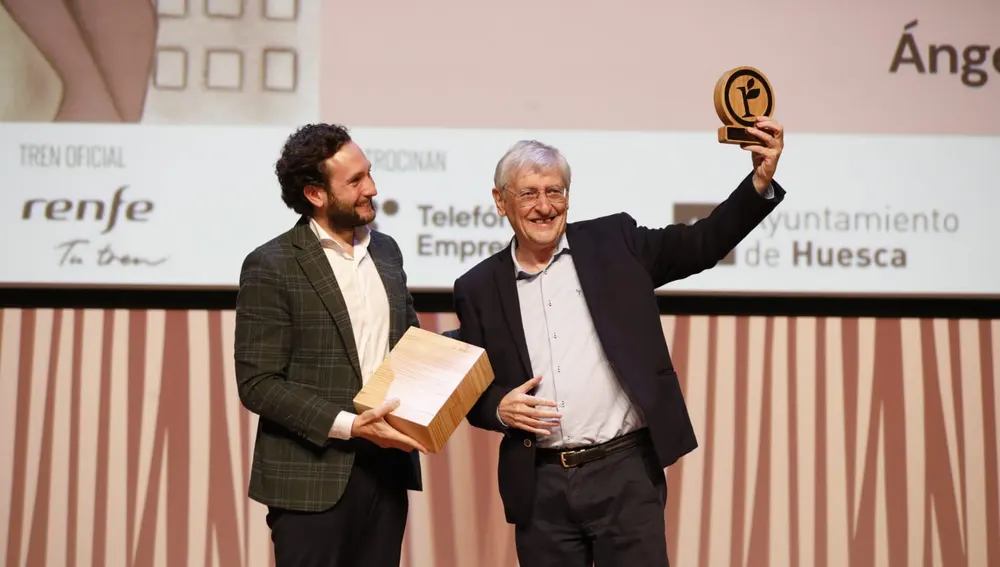 Angel Huguet, I Premio de Comunicación Rural. Angel Huguet, I Premio de Comunicación Rural.