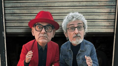 Imatge del cartell promocional de l'obra 'David y Jose, no somos Estopa'