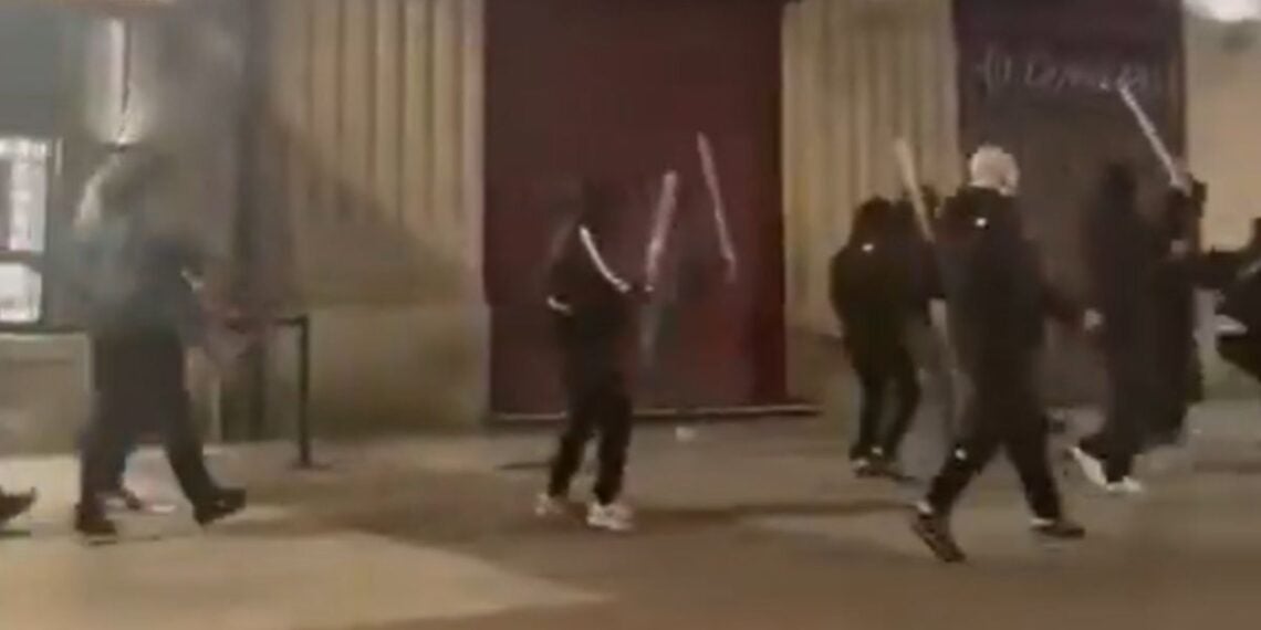 20 identificados tras los incidentes violentos antes del Celta-Lyon 20 identificados tras los incidentes violentos antes del Celta-Lyon